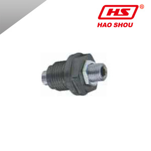 วาล์วควบคุมการไหล Hao Shou Hvcf ขนาด 3/8 นิ้ว แบบมุมสำหรับน้ำมันไฮดรอลิก - Product Image 4