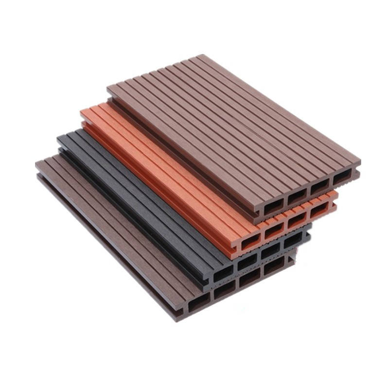 3D Embossed Composite Interlocking Tiles Outdoor WPC Flooring Decking