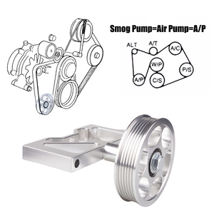 Giá Đỡ Máy Bơm Không Khí Cạnh Tranh Phôi Cho Xe Hơi Với Ròng Rọc Cho 79-95 Ford <span class=keywords><strong>Mustang</strong></span> 5.0L GT LX - Product Image 4