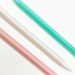 Lápiz mecánico para chicas adolescentes creativas, barato, bonitos lápices mecánicos únicos, lápiz de empuje de bala de plástico con sacapuntas - Product Image 6