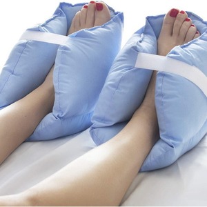 Protège-chevilles réglables en spandex, protecteur de talon pour rééducation médicale, usage universel unisexe adulte, fermeture auto-agrippante - Product Image 1