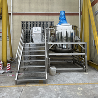 Agitateur de peinture industrielle, mélangeur de gel liquide, cuve de mélange pour après-shampoing, réservoir de mélange pour shampoing, équipement de mélange cosmétique