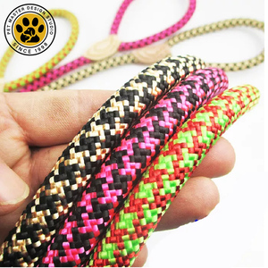 SinSky güçlü sağlam ağır köpek kayma kurşun örgülü halat köpek kayma tasma ile trafik yastıklı <span class=keywords><strong>2</strong></span> kolları - Product Image 5
