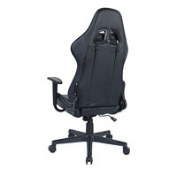 Chaise de jeu pivotante ergonomique de haute qualité avec accoudoirs réglables en cuir PU et fonction inclinable pour jeux de course
