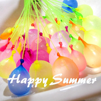 Ballons d'eau magiques à remplissage rapide en latex pour piscines et jeux aquatiques – Jouets d'été en gros pour enfants – Amusement estival en plein air