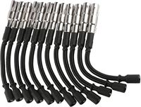 Bbmart Auto pièces de voiture de rechange fil de bougie d'allumage 1121500118 câble d'allumage 44cm pour Mercedes Benz classe C classe E Ml Slk 320 acier