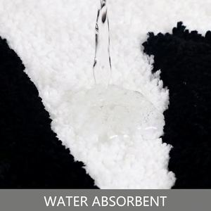 Wholesale Water Absorbent Soft Shaggy Microfiber <b>Bath</b> <b>Mat</b> Anti Skid Kids Tufted Bathroom Rug for Home and Hotel - Product Image 3