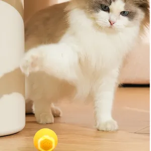 Elektrik yeni haddeleme kedi topu elektrik interaktif otomatik kediler için diğer pet oyuncaklar akıllı top