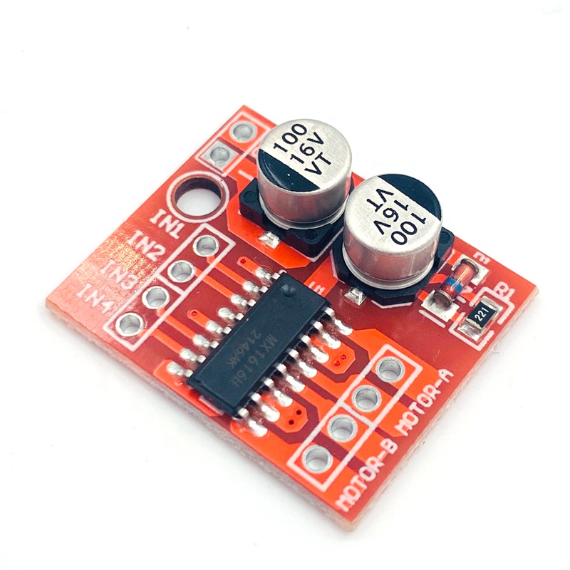 2 канальный модуль постоянного тока привода положительный и отрицательный PWM регулирование скорости двойной h-мост шаговый двигатель мини L298N