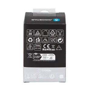 Lampada LED GU10 3W 2700K dimmerabile, ideale per l'illuminazione calda e regolabile in spazi interni. - Product Image 2