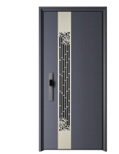 <span class=keywords><strong>Puerta</strong></span> de Seguridad Antirrobo para Exteriores de Villa, Diseño Moderno, Construcción de Acero/Acero Galvanizado, Personalizable, Modelo ZK, 3 Años de Garantía - Product Image 1