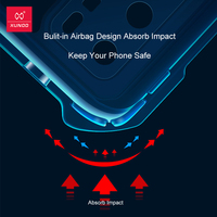 Hxundd — coque arrière en TPU pour Huawei, étui de téléphone portable transparent, en acrylique, pour P30, P40 Pro Plus Lite, Mate 30, 20 Lite Pro, Y7P, Nova 5T