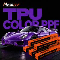 Film de protection de voiture en TPU coloré |   Protection de peinture auto-réparatrice et anti-rayures avec résistance aux UV et au sable, garantie 3 ans