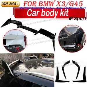 สปอยเลอร์หลังคาสำหรับ X3/G45 ปี 2025 2026 สำหรับ M Sports พร้อมครีบกันลมหน้า/หลัง สติ๊กเกอร์ตกแต่งรถยนต์ ชุดแต่งตัวถังรถยนต์ - Product Image 1