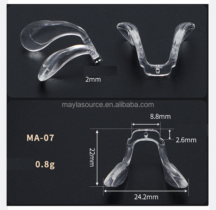 Antiscivolo Per Occhiali Cuscinetti Di Ricambio Per Box
