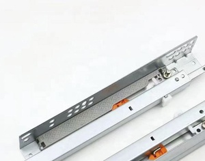 2 Fold Tự Khóa Invisibal Thủy Lực Telescopic <span class=keywords><strong>Drawer</strong></span> Runner <span class=keywords><strong>Slides</strong></span> Undermount <span class=keywords><strong>Drawer</strong></span> <span class=keywords><strong>Slides</strong></span> Hướng Dẫn Với Pin - Product Image 3