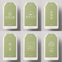 Vente chaude Logo personnalisable étiquettes de vêtements de haute qualité étiquettes étiquettes volantes en papier pour vêtement baskets personnalisées étiquette volante