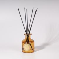 Bouteille diffuseur d'arômes en verre vide de 100 ml, taille personnalisée, recyclable, avec bâtonnets