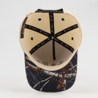 Casquette de baseball en gros pour hommes, haute qualité, motif camouflage forestier par sublimation, personnalisable avec vos logos, casquette d'été