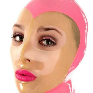 Maschera Sexy maschera <span class=keywords><strong>Costume</strong></span> copricapo in lattice Sexy testa per adulti forniture giocattoli del sesso maschera in lattice - Product Image 3