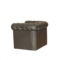 Maßgefertigtes Luxuriöses Modernes Villen-, Einkaufszentrum-, Hotel- und Apartment-Wohnzimmermöbel: Sektionales PU-Leder-Sofa-Set mit Liegefunktion für Zuhause