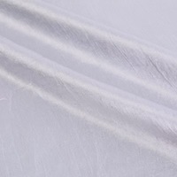 Tissu en crêpe de satin 100 % acétate respirant, tissé, enduit PA, poids moyen, pour textiles de maison et robes printemps/été pour filles/garçons