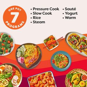 Autocuiseur Électrique Multifonction 7-en-1 <span class=keywords><strong>Pot</strong></span> <span class=keywords><strong>Duo</strong></span> : Cuiseur Lent, Cuiseur à Riz, Cuiseur Vapeur, Sauteuse, Yaourtière, Réchauffeur, Stérilisateur, avec Application 800 - Product Image 3