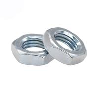 ASME B18.2.2 B18.2.4.5M DIN 936 5 # Acier au carbone de 4 pouces Gr. Écrou hexagonal fin 2 5 8 M1.6-M98, zingué, taille personnalisée, écrou de blocage en stock