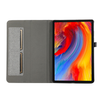 Tablette tissu étui en TPU pour Lenovo Tab M10 Plus 3e 2e 10.6 10.1 X505 X605 X306 X606 K10 fente pour carte Flip coque de protection