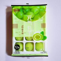Pasteles Mochi de arroz de grano dulce japonés con sabor a fruta de 180g (aperitivos de grano de arroz)