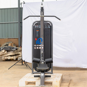 Chất lượng cao phổ Lat kéo xuống và hàng thấp Máy Pin nạp máy Trọng lượng selectorized phòng tập thể dục Máy thiết bị - Product Image 3