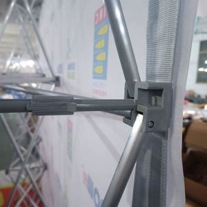 Foldable Portable Design Custom Double Sided Pop up <b>Backdrop</b> <b>Stand</b> for Full Color Graphic Printing Trade Show - Product Image 5