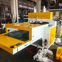 Machine automatique de fabrication de sacs en plastique à double couche, découpe à froid, pour sacs gilet et sacs de courses, type T-shirt