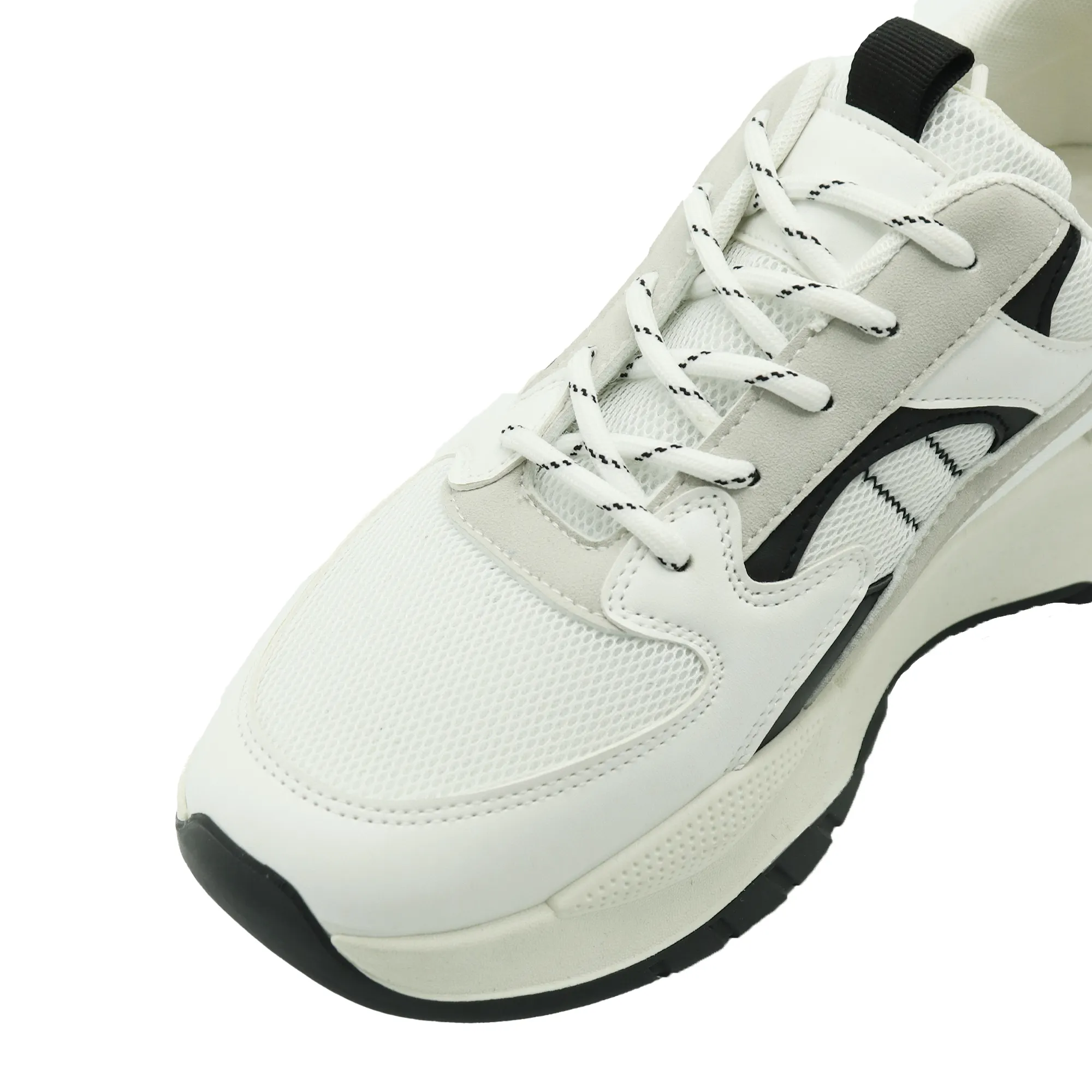 حذاء رياضي أبيض كاجوال للمشي للرجال الأكثر مبيعًا في منتجات ربيع وصيف وخريف وشتاء عام 2024