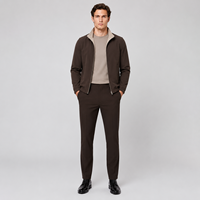 Veste réversible double face pour homme, style urbain, décontractée et moderne, entièrement zippée, fournisseur de marques