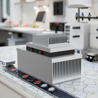 Refroidisseur d'eau thermoélectrique industriel Peltier, pièces en alliage d'aluminium, module thermique refroidi par air, 24VDC 73.5W, réfrigérateur de refroidissement