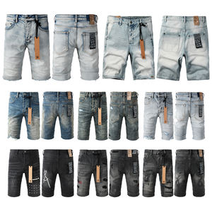 Nuovo Design di Alta Qualità, Pantaloncini Estivi da <span class=keywords><strong>Uomo</strong></span> alla Moda, <span class=keywords><strong>Jeans</strong></span> Strappati Slim Fit, Marca di Lusso Ksubii, Shorts in Denim da <span class=keywords><strong>Uomo</strong></span> - Product Image 1