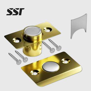 บีดประตูสแตนเลสเกรดโรงแรม SSR แบบทันสมัย บีดแม่เหล็กแบบซ่อน สำหรับใช้ในห้องครัวและห้องน้ำ ทนทาน - Product Image 1