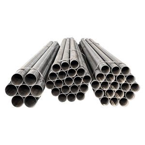 Pipa Las Hitam Astm A53 Sch 40 1/8 inci 1 inci 4 inci Harga Pipa Erw - Product Image 1