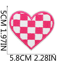 Patchs personnalisés en forme de voiture, brodés, thermocollants, en PVC, avec sequins, pour casquettes, motif drapeau à carreaux de course, en tissu denim