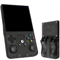 Console de jeu rétro portable R36max avec écran couleur de 4 pouces 640x480, 15000 jeux intégrés, Linux open source, batterie 4000 mAh, Rockchip
