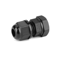HCSL PG7 PG7-PG63 CE RoHS IP68 Presse-étoupes de câble en nylon et métal antidéflagrants étanches Connecteur de faisceau de câbles à compression Noir/Blanc