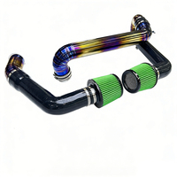 M Power Front Mount Intake - Titanium High-Flow, Peningkatan Performa Ringan, Aliran Udara Maksimal & Respon Turbo G87M2/G80M3/G82M4