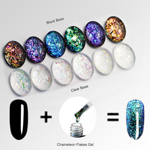 Esmalte <span class=keywords><strong>de</strong></span> <span class=keywords><strong>Uñas</strong></span> en Gel UVLED Y-shine al por Mayor, Color Ámbar Nube Brocado, Efecto Diamante Roto, Reflectante, No Tóxico, Guangdong - Product Image 6