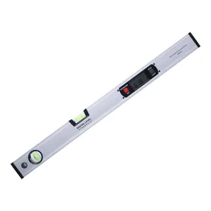 Dewen High Accuracy Aluminum Instruments Battery Digit Aluminium Alloy Spirit Bubbled Level With 3 Bubbles