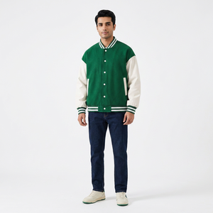 <b>Men</b> <b>Jacket</b> Varsity OEMODM Custom Design Printed Embroidered Letterman Varsity <b>Jacket</b> CollegeBaseballjacket for <b>men</b> - Product Image 1