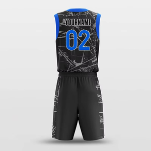 Meilleurs ensembles d'uniformes de basketball personnalisés avec logo couleur unisexe, grandes tailles, imprimés, respirants, anti-UV - Product Image 3