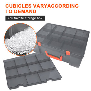 2025 Mô Hình Mới Xách Tay Trong Suốt Nhựa Lưu Trữ Trường Hợp Tay Thực Xây Dựng Khối Tổ Chức Công Cụ Hộp Lưu Trữ Hộp & Thùng - Product Image 5