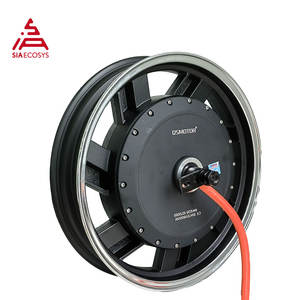 Moteur de moyeu sans balais <span class=keywords><strong>QSMOTOR</strong></span> 17X3.5 pouces 8000W V3 72V/96V, nouveau, étanche IP66, pour scooter électrique à grande vitesse (120-150 km/h) - Product Image 1