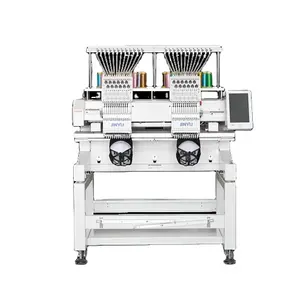 JINYU two head embroidery machineavailable in all sizes hat computerized automatic embroidery machine 3d embroidery supplier